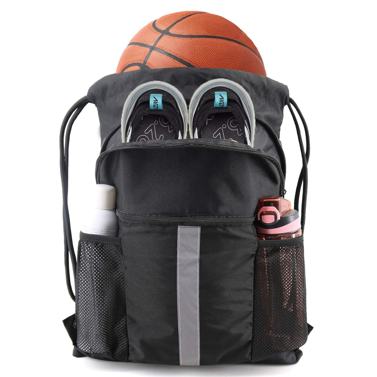 Multi-Sport Drawstring Gear Backpack