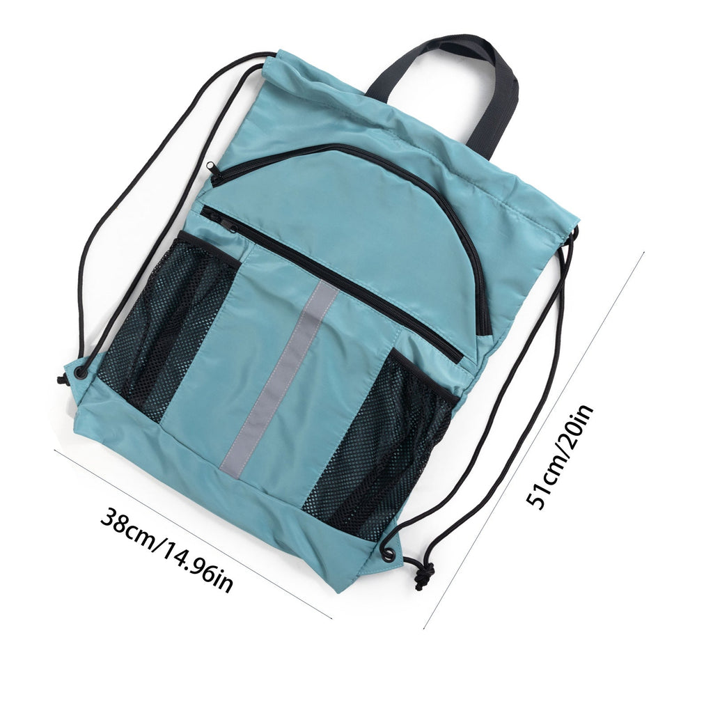 Multi-Sport Drawstring Gear Backpack