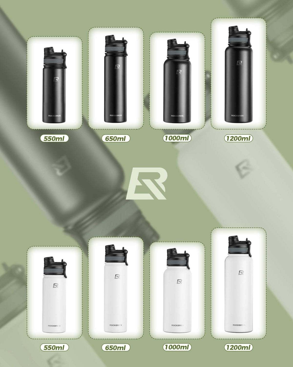 Kaizer Insulated Stainless Steel Water Bottle