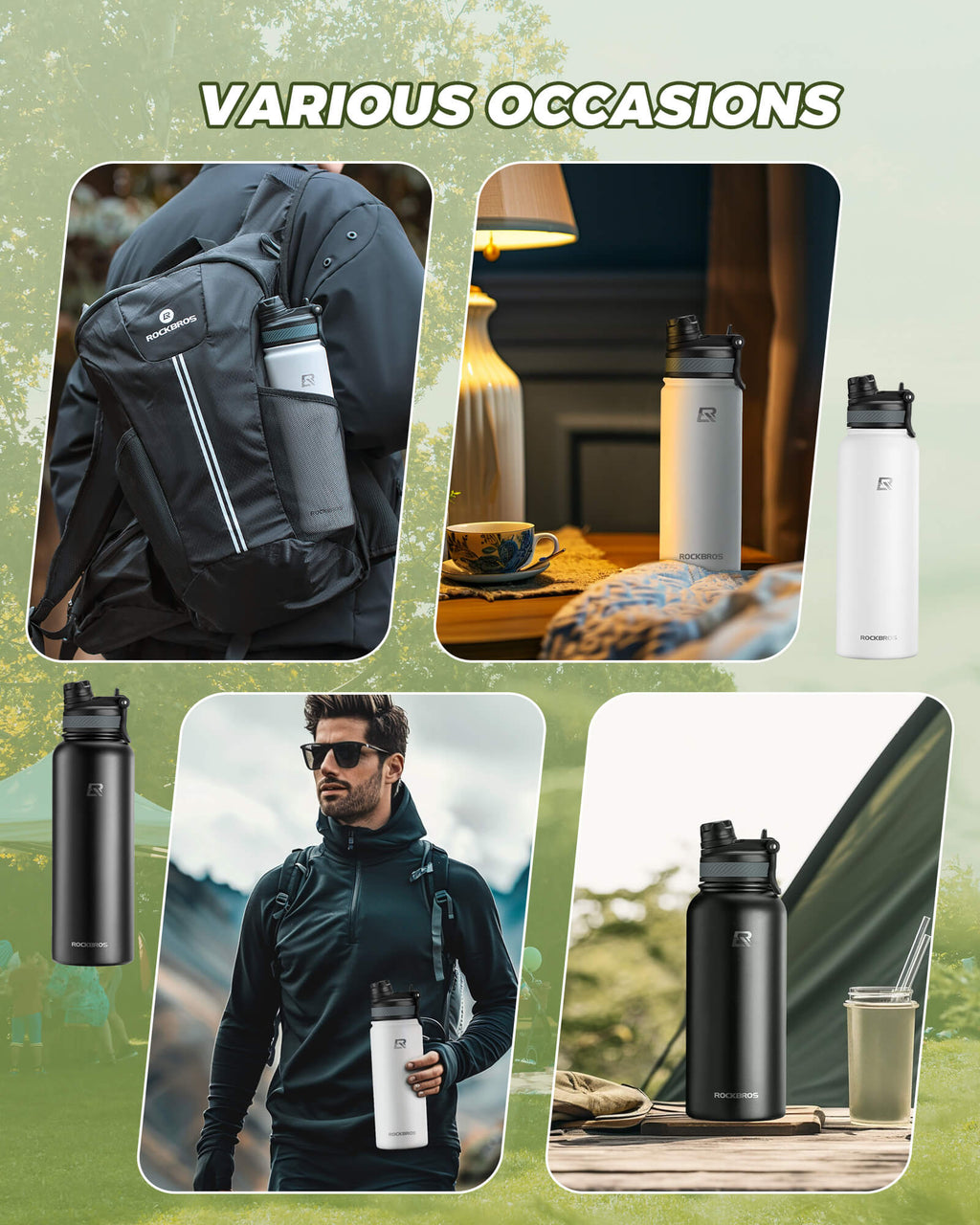 Kaizer Insulated Stainless Steel Water Bottle